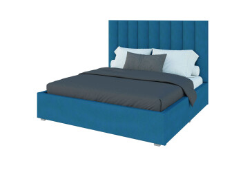 Фото Ліжко-подіум Світ Меблів Саманта 3, 140х200 см підйомне велюр Багіра, 29