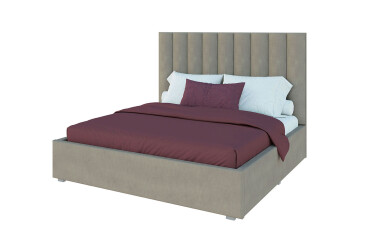 Фото Ліжко-подіум Світ Меблів Саманта 3, 140х200 см підйомне велюр Багіра, 32