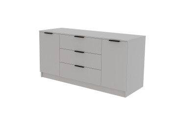 Фото Комод Viant Сіті 4 на 3 шухляди з 2 дверкою 150 см, сірий