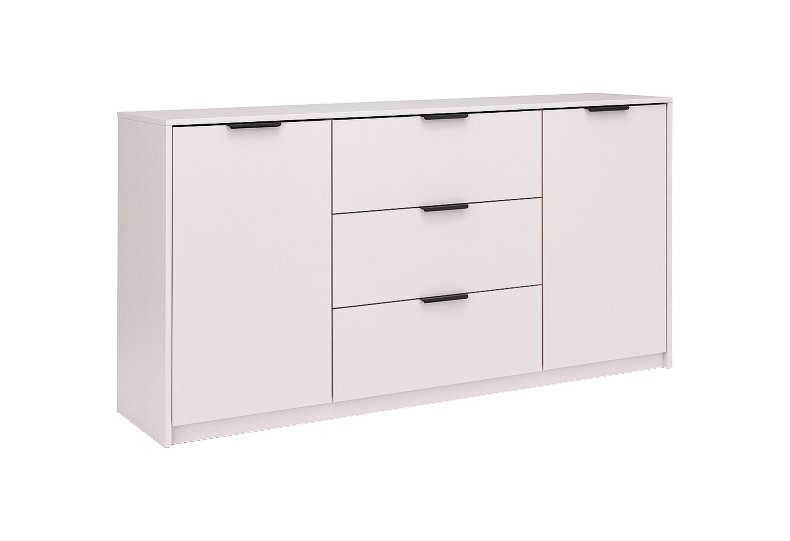 Фото 3 - Комод MiroMark Roma Color / Рома Колор з 2 дверками і 3 шухлядами 160 см глянець кашемір