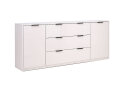 Зображення 3 - Комод MiroMark Roma Color / Рома Колор з 2 дверками і 3 шухлядами 200 см глянець кашемір