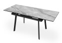 Image 2 - Стіл кухонний Jam Slim / Слім розкладний 110 / 170 см, чорний / діамант 78 М