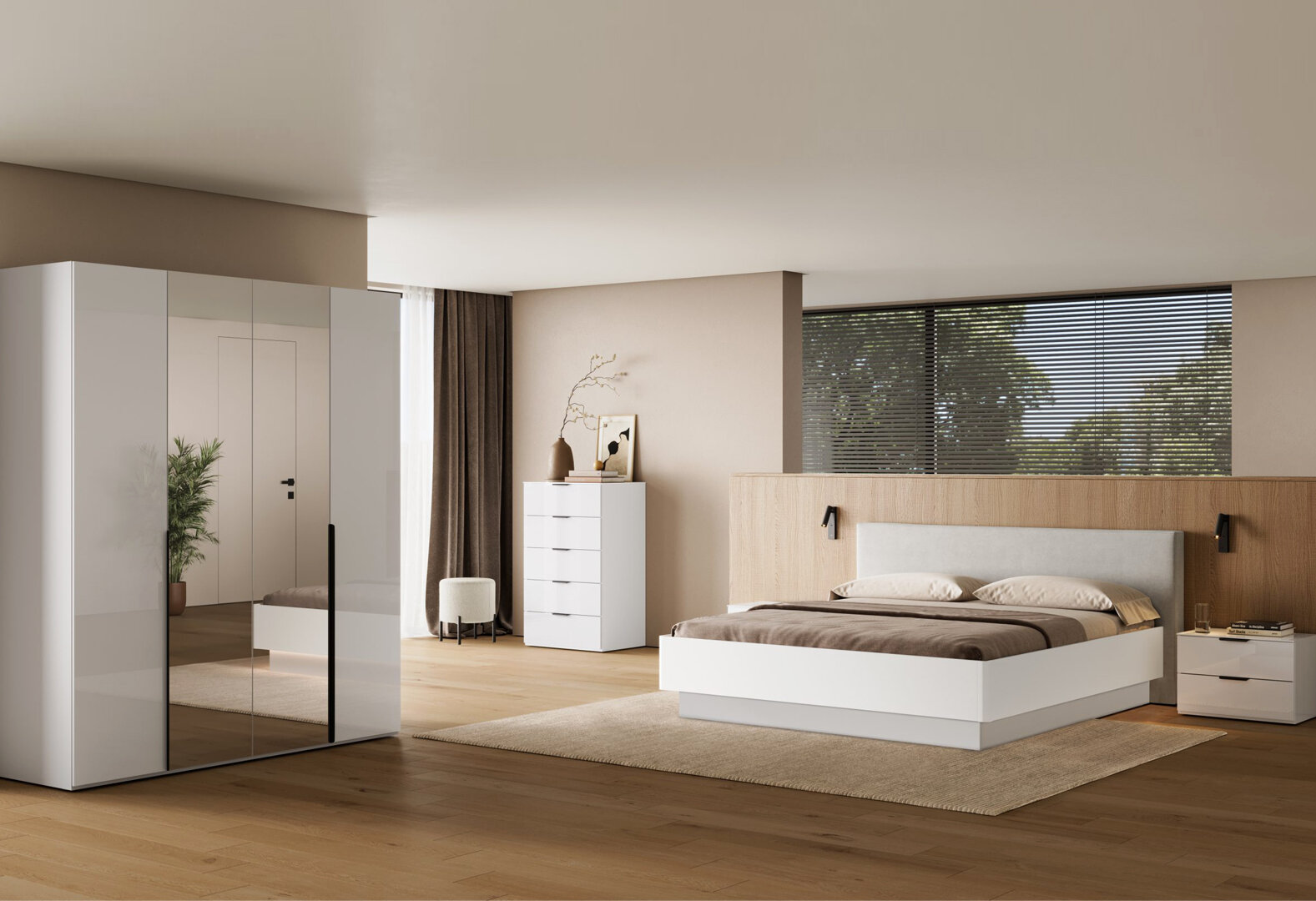 Фото 3 - Модульная спальня Мила МироМарк