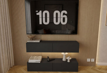 Image Гостиная Viant ВТ-10 120 см, антрацит