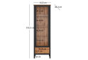 Изображение 4 - Витрина Kredens furniture Loft / Лофт 1w1s однодверная 61 см, дуб вотан / черный