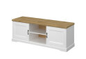 Image 1 - Тумба під ТБ Kredens furniture Riva / Ріва 2d з дверцятами та полицями 149,6 см, білий / дуб харбор