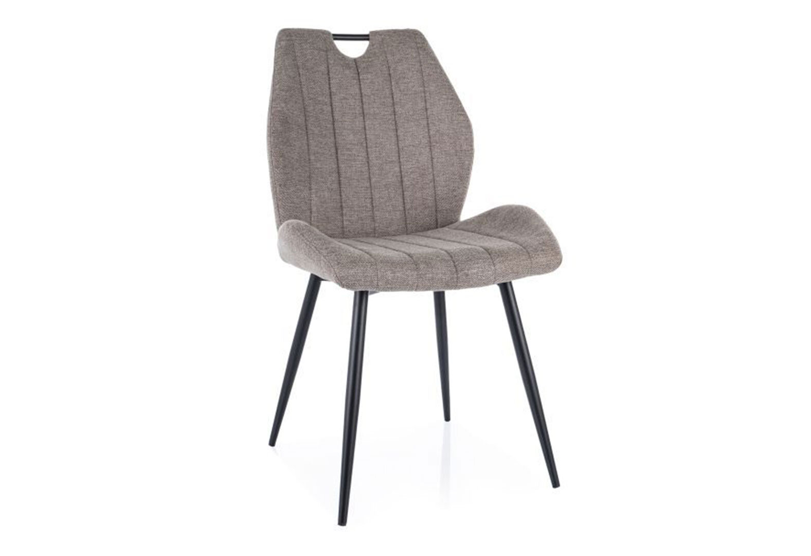 Фото 3 - Стілець Arco Brego / Арко Брего чорний метал / колір беж 34 Kredens furniture