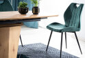 Изображение 2 - Стул Arco Velvet / Арко Вельвет матовый черный металл / Bluvel 78 зелёный Креденс Фениче