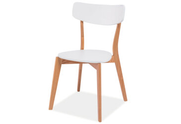 Image Стілець Mosso / Моссо дерево дуб / МДФ біла Kredens furniture