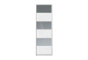 Image 1 - Фасад Комб 4_4/3 ДСП + Дзеркало Графіт 746х2400 Шафа-купе 2Д 1500х2400 Київський стандарт