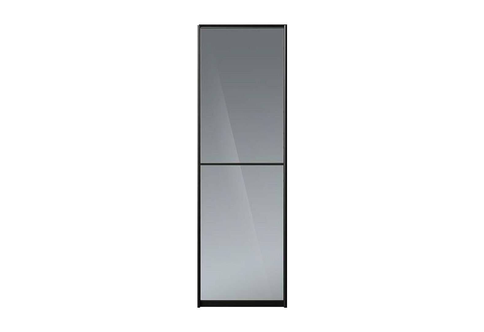 Фото 2 - Фасад Комб 38_38/3 Зеркало Графіт 755х2400 Киевский стандарт