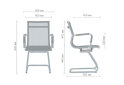 Image 11 - Кресло Slim Net CF / Слим Нет (XH-633C) чёрный АМФ