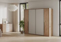 Image 2 - Шафа-купе MiroMark Тедді 4-дверна 315 см, дуб артізан / кашемір