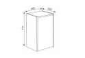 Image 1 - Корпус Н 40 2Ш Графити Svit Mebliv