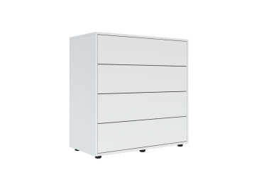 Image Комод Соло 90 4Dr (90х90х42) с 4 ящиками 90 см, нимфея альба