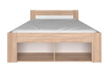 Фото 3 - Ліжко VMV holding Ріко 160х200 см з шухлядами і тумбами, дуб сонома/білий