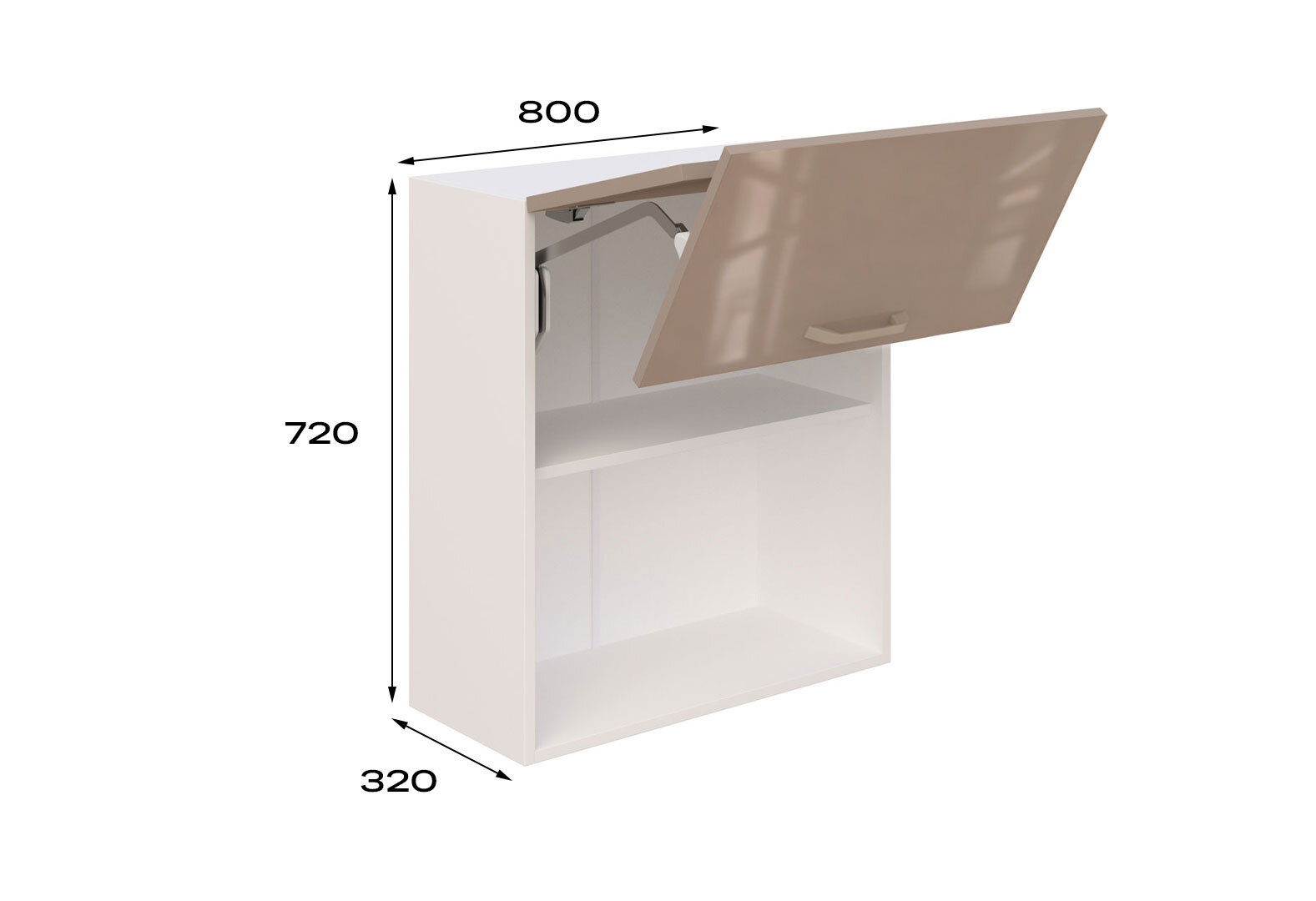 Фото 1 - В 80 Б Free Fold Марта Лак Svit Mebliv