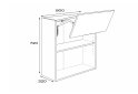 Image 1 - В 80 Б Free Fold (фасад ДСП) Марго Svit Mebliv