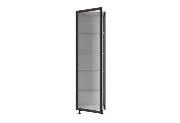 Image Пенал Витрина МироМарк 35ПКЗ/2140 1-дверный 35 см Pro Blum белый