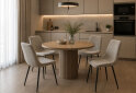Изображение 2 - Стул Kredens furniture Джет / Jet 44x54x88 см бежево-серый