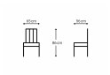 Image 7 - Стул Kredens furniture Арт / Art 65x56x86 см тауп