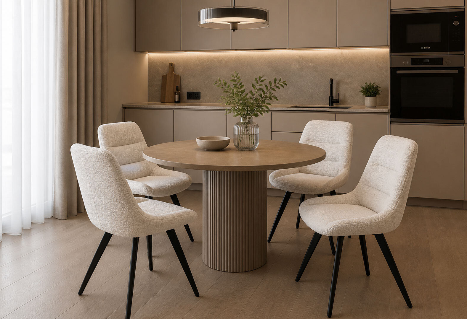 Фото 2 - Стілець Kredens furniture Арт / Art 65x56x86 см тауп