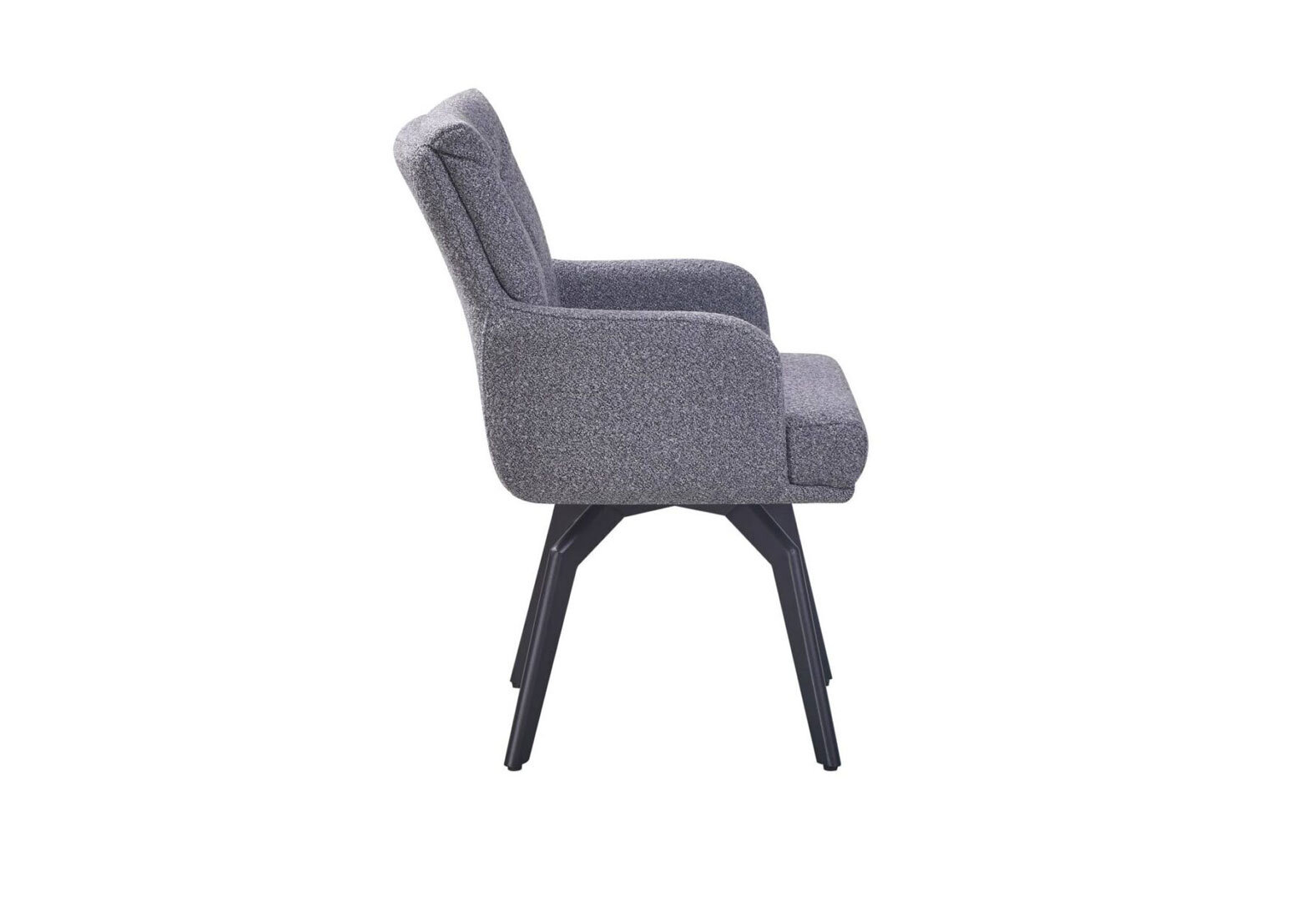 Фото 5 - Стул Kredens furniture Люкс / Lux 58x66x88 см антрацит