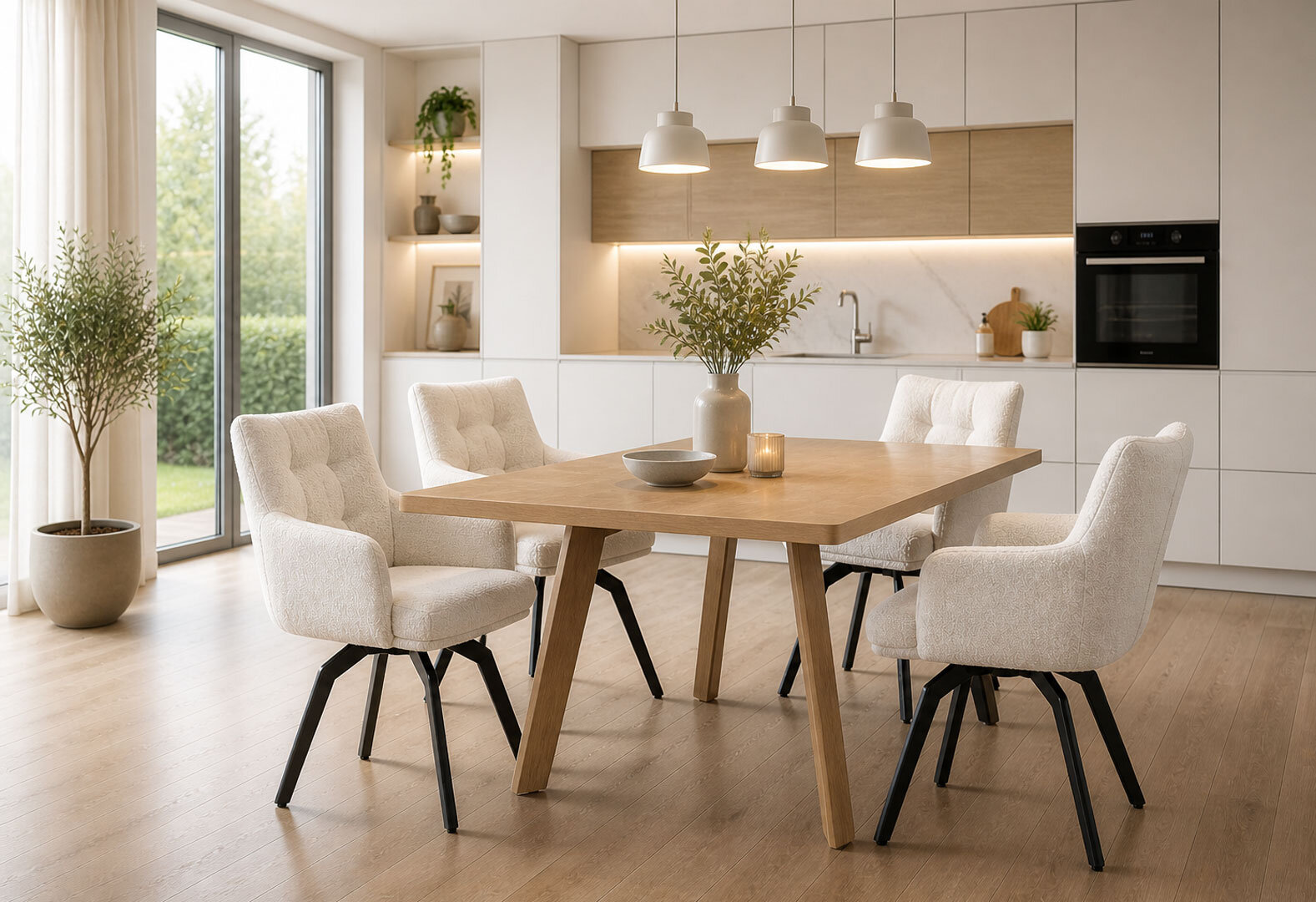 Фото 2 - Стул Kredens furniture Люкс / Lux 58x66x88 см белый
