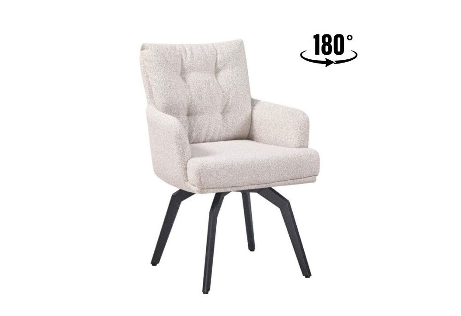 Фото 3 - Стул Kredens furniture Люкс / Lux 58x66x88 см белый