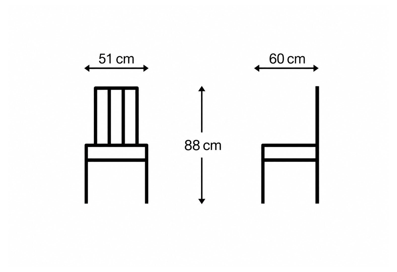 Фото 7 - Стул Kredens furniture Тао / Tao 62x53x87 см темно-серый