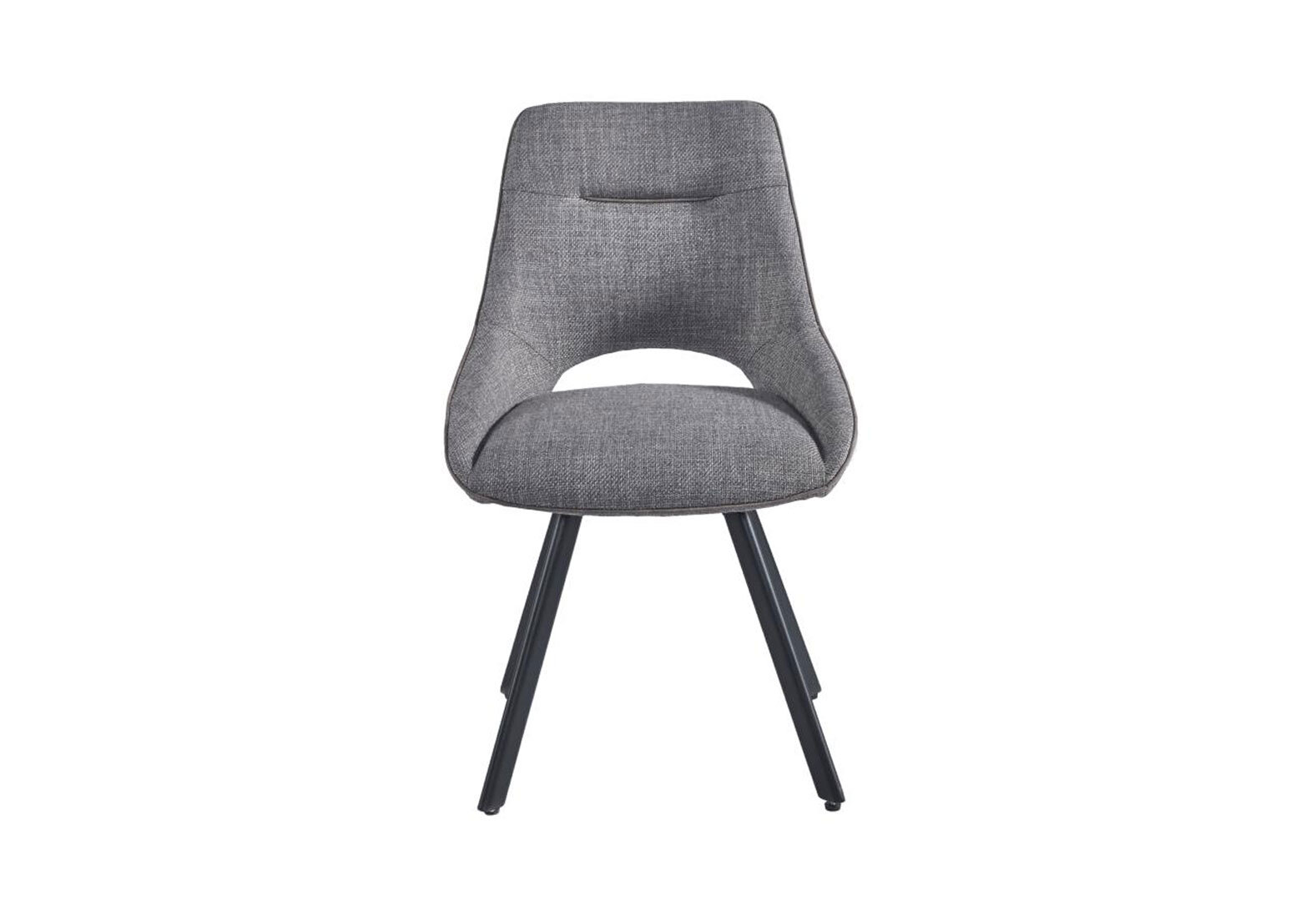 Фото 4 - Стілець Kredens furniture Тао / Tao 62x53x87 см світло-сірий