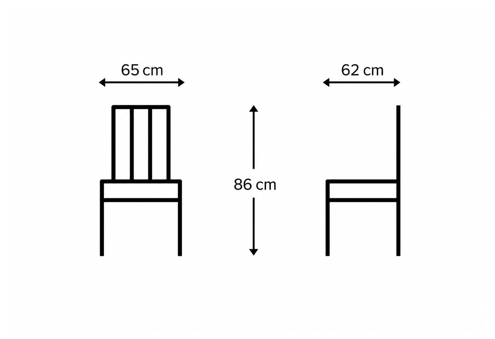 Фото 7 - Стул Kredens furniture Турин / Turin 65x62x86 см беж