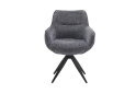 Image 4 - Стул Kredens furniture Турин / Turin 65x62x86 см темно-серый