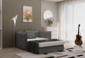 Зображення 6 - Диван Eurosof Джерсі / Jersey 120х190 см, темно-сірий (Hilton 16)