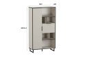 Изображение 3 - Стеллаж комби Moreli F-0006 Forte / Форте, 90 см кашемир