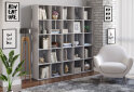 Зображення 2 - Стелаж на 25 комірок Moreli ST0016 178 см, бетон тефра