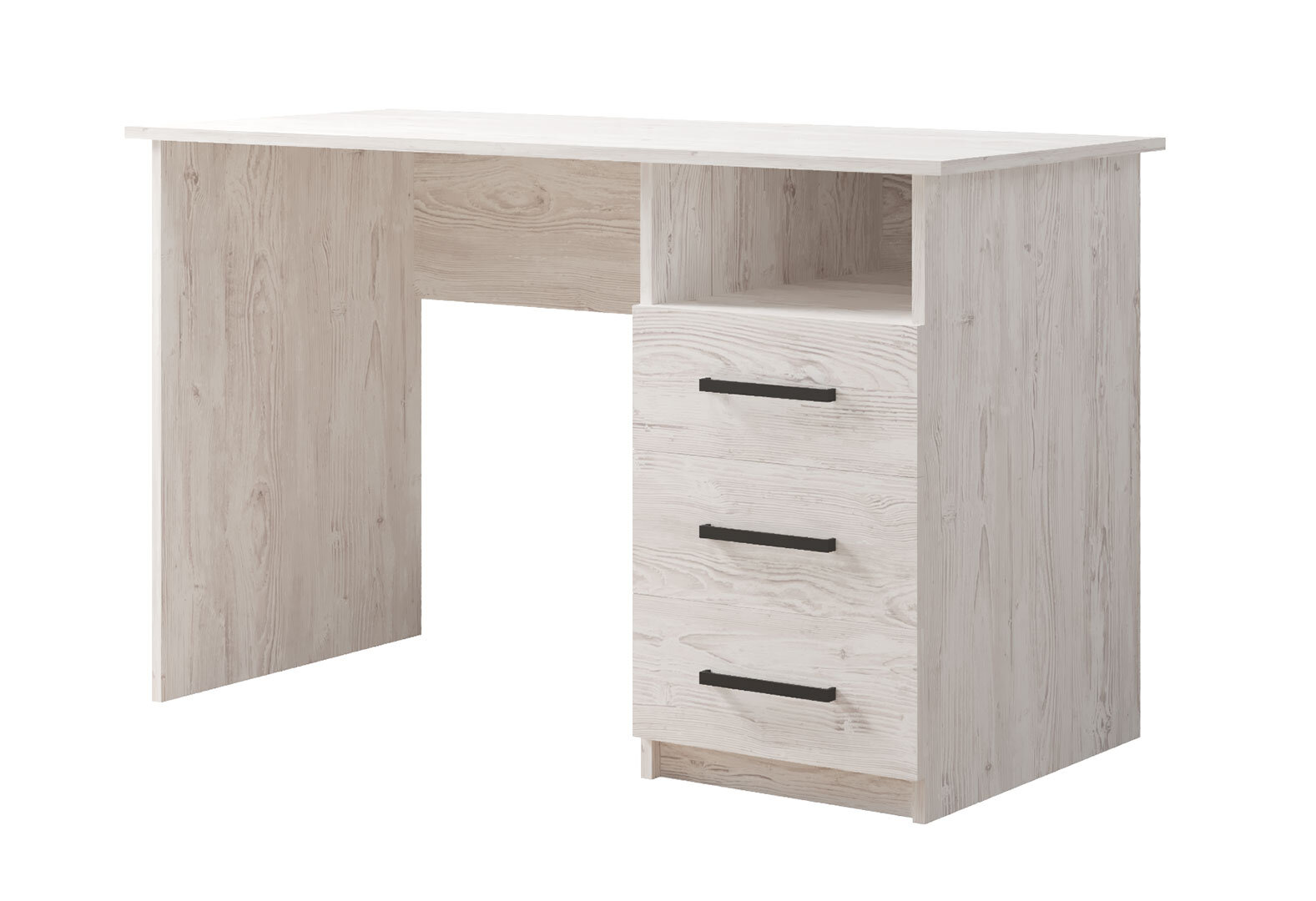 Фото 1 - Стіл письмовий Kredens furniture СК-3 115x55 см з шухлядами сосна лофт