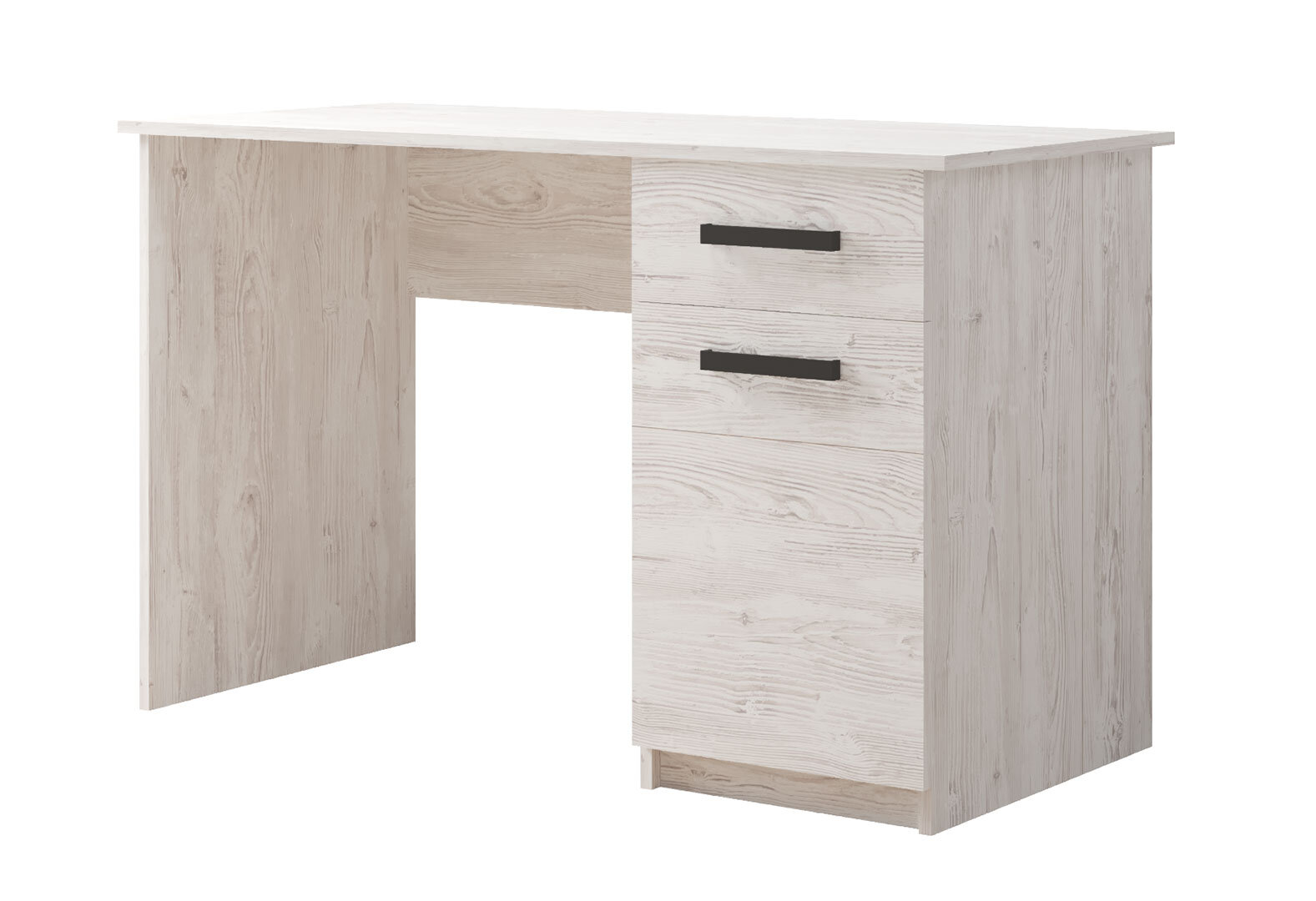 Фото 1 - Стіл письмовий Kredens furniture СК-2 115x55 см з тумбою і шухлядою сосна лофт