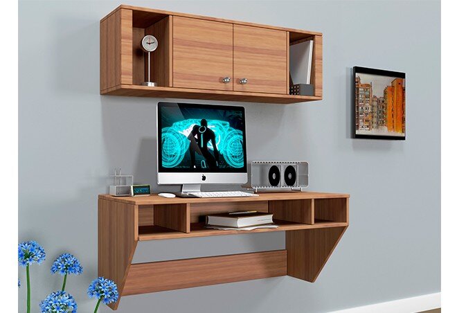 Фото 8 - Навесной компьютерный стол ZEUS AirTable-II Kit Эскадо