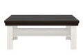 Фото 1 - Стол журнальный ВМВ Холдинг Лавенда 125x60 см с полкой, дуб шоколадный / сосна норвежская