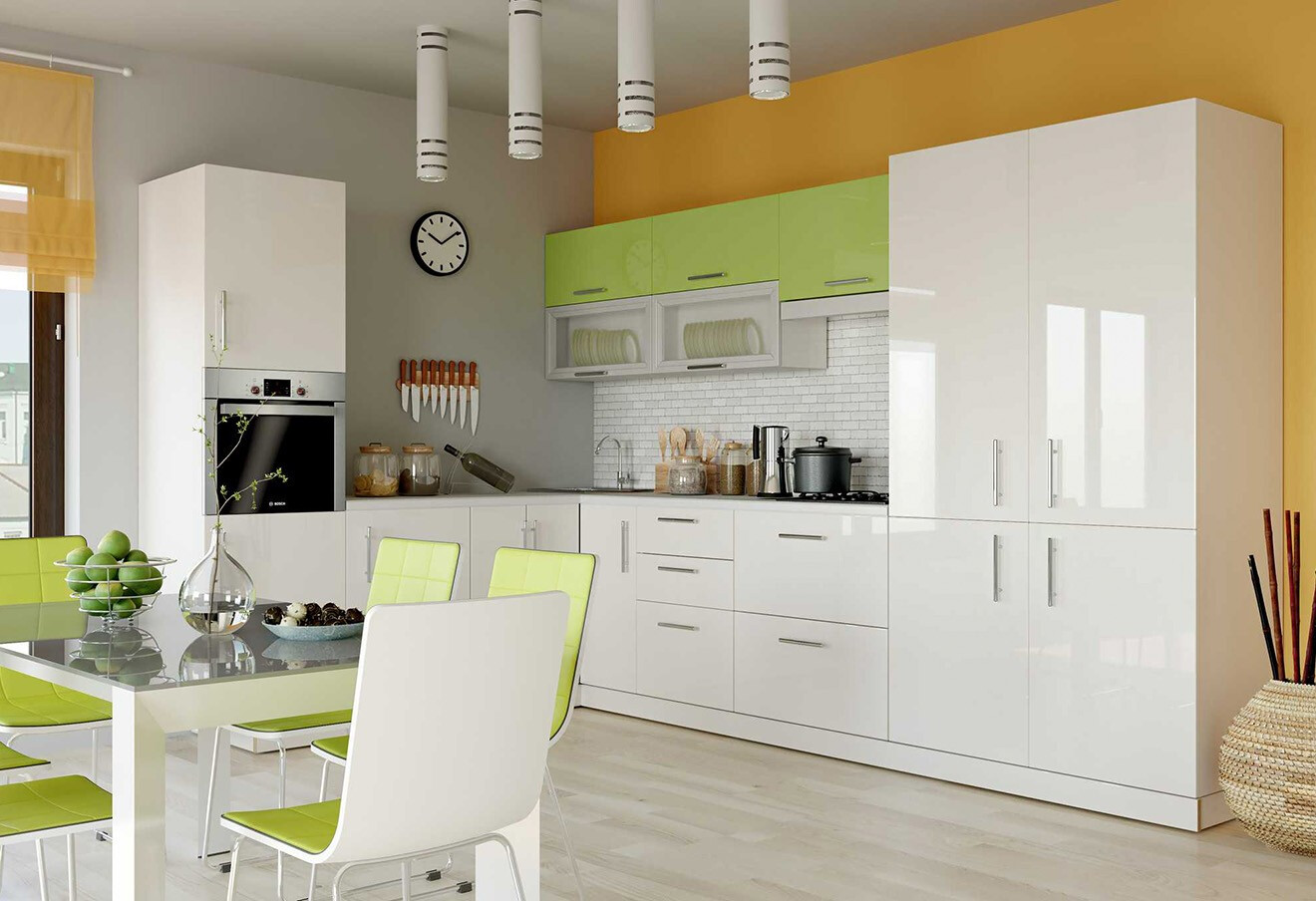 Фото 5 - Модульная кухня Хай Глосс / High Gloss Мебель Стар