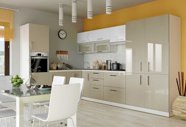 Фото Модульная кухня Хай Глосс / High Gloss Мебель Стар