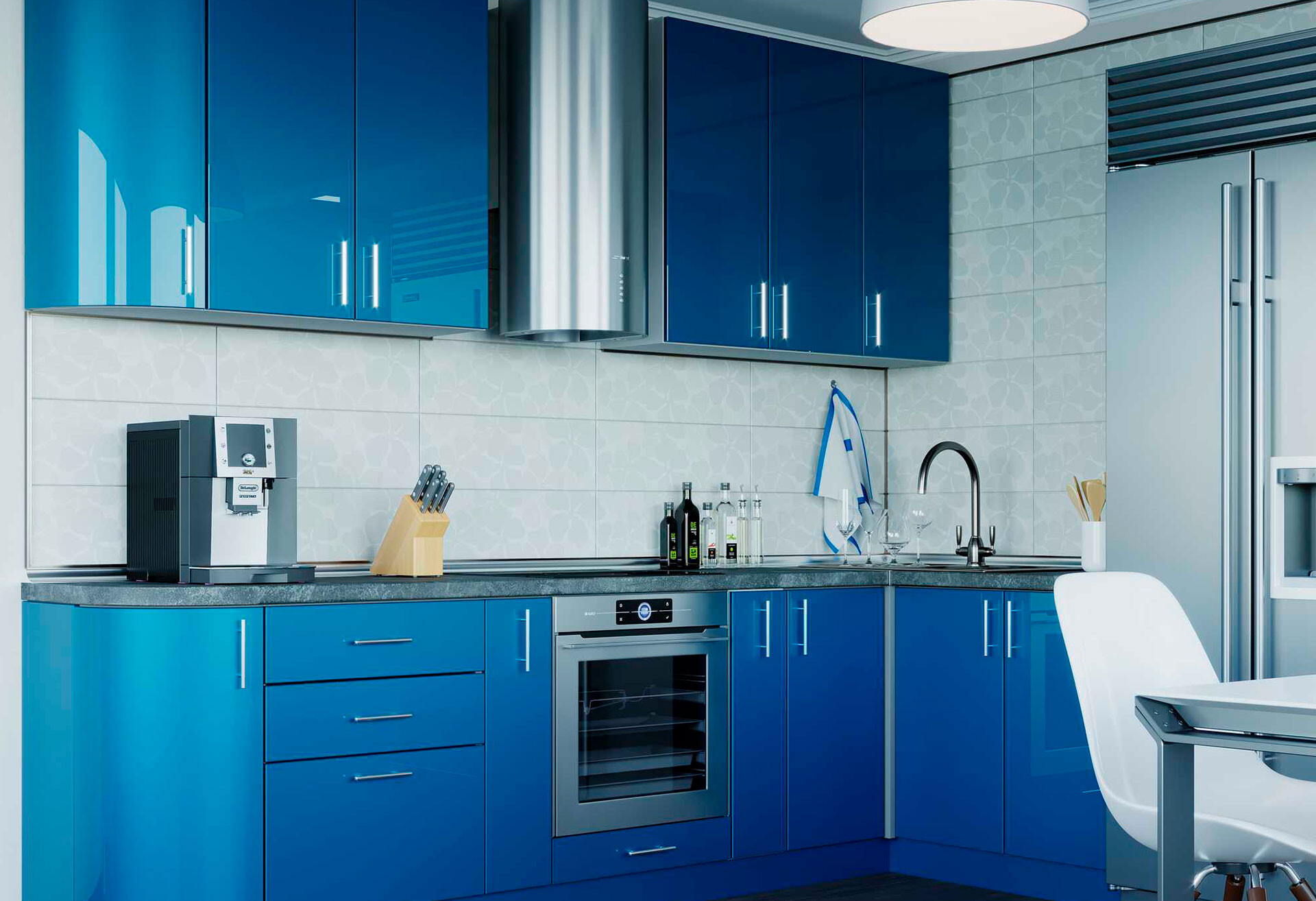 Фото 16 - Модульная кухня Хай Глосс / High Gloss Мебель Стар