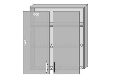 Image Верх 981 сушка Хай Глосс / High Gloss MebelStar