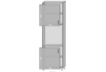 Фото Низ 66 пенал Престиж Патина / Prestige Патина MebelStar