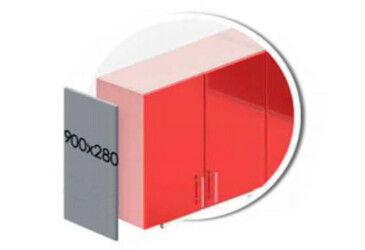 Фото Панель торцевая верхняя 90 Престиж Патина / Prestige Патина Мебель Стар