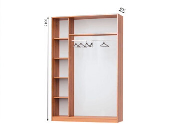 Фото Корпус 1300х600 Шкаф-купе 2D 1300 Мебель Стар