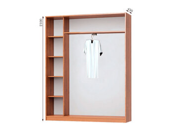 Image Корпус 1700х450 Шафа-купе 2D 1700 MebelStar