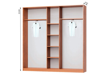 Фото Корпус 2100х450 Шкаф-купе 3D 2100 Мебель Стар