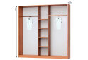 Image 1 - Корпус 2200х450 Шафа-купе 3D 2200 MebelStar